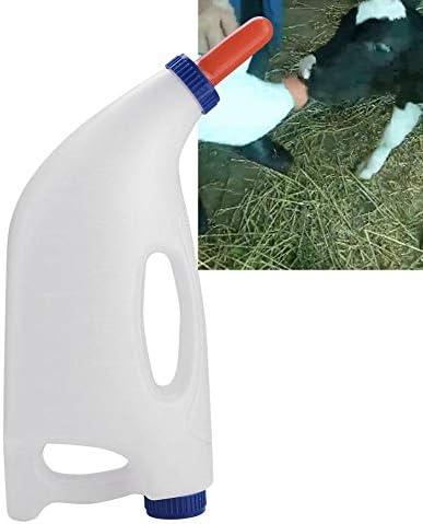 Bočica za teladno mlijeko horizontalna boca za njegu krava oprema za ishranu farme novorođena telad Nurser sa ručkom & bradavica 4L