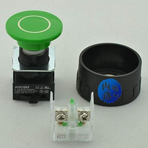 [ Sa ]Kaikun KACON 22mm prekidač sa dugmadima koji se samostalno resetuje K22-21g10-B40 plastični zaštitni krug 1NO-10kom / LOT