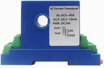 Erukei predajnik struje 0 - 200A AC predajnik struje, transduktor zatvorene struje sa analognim izlazom 4-20ma 0-10V 0-5V za AC struju