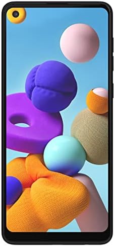Samsung Galaxy A21 GSM otključali Android mobitel, američki verzija pametni telefon, 32GB za pohranu, dugotrajnu bateriju, 6,5 Infinity ekran, četverokratna kamera, crna