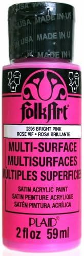 Folkart multi-površinska akrilna boja u različitim bojama, 2896., svijetla ružičasta