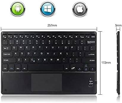 BoxWave tastatura kompatibilna sa ZTE Avid 589-SlimKeys Bluetooth tastaturom sa Trackpadom, prenosivom tastaturom