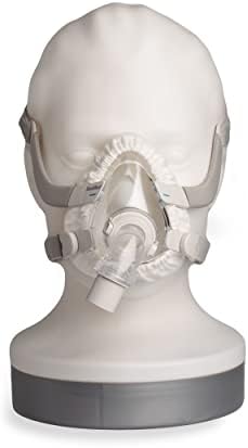 Ulošci za CPAP maske za cijelo lice kompanije Snugell® / jedna veličina odgovara većini | meka pamučna tkanina | minimizira bučno curenje zraka | smanjuje iritaciju kože / višekratna upotreba i pranje / pakovanje od 4 košuljice / zaliha od 6 mjeseci