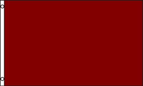 Najlonska čvrsta burgundija, 2'x3 'najlon 210d-s zastava sa isječcima