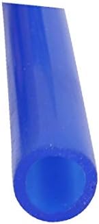 X-dree 10mm x 14mm Visoka rezistentna silikonska gumena cijev cijevi cijev mornarsko plava 1m dugačka (10 mm x 14 mm Tubo de Bechoe Se Tubo de Caucho de Silicona otporna na altas temperatura, azul marino, 1 m