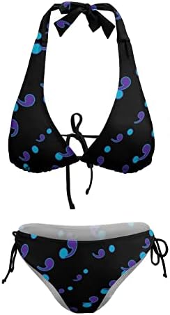 Ženski bikini Set Halter Print kupaći kostimi kupaći kostimi od 2 komada kupaćih kostima