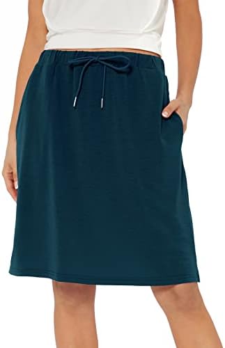 Komorebi Skorts suknje za žene Dužina koljena Tenis Golf suknje Atletic Casual Kratka stručna suknja