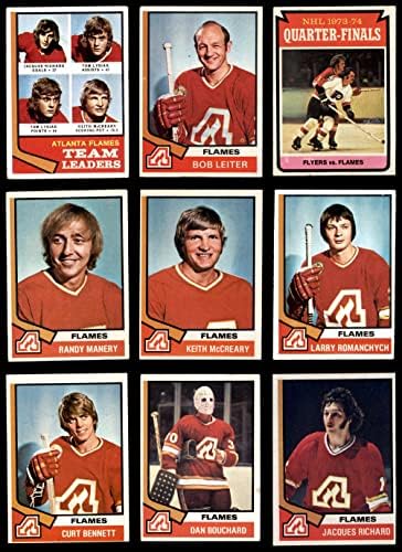 1974-75 TOPPS Calgary Flames u blizini Team Set Calgary Flames VG / ex plamen