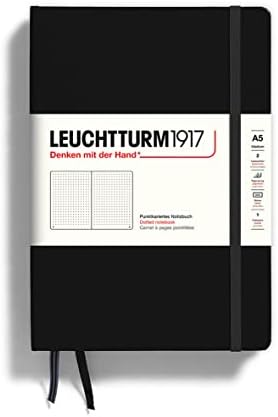 LEUCHTTURM1917 - medij za Tvrdi povez bilježnice A5 - 251 numerirane stranice za pisanje i vođenje
