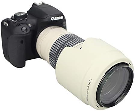 JJC Professional LH74T bijeli tulip cvjetni objektiv za cvijeću kompatibilan sa Canon 70-200mm F 4 objektiva