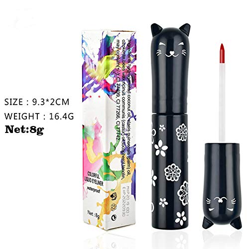 GFRGFH šarena tečna olovka za oči vodootporna dugotrajna olovka za oči alati za šminkanje, za dom, poklon