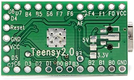 QuickBuity 1pcs Electric Teensy 2.0 USB AVR razvojna ploča za Arduino ISP atmega32u4