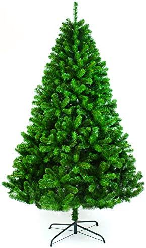 Dulplay premium šarke umjetno božićno drvce, sa čvrstim metalnim nogama punim drvetom sklopivi auto-širenje