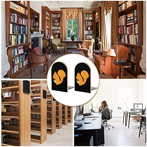Žirovi i veverice drveni držači za knjige trendi dekorativni stalak za knjige za kućne i kancelarijske