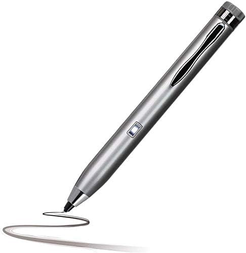 Bronel Silver Mini Fine Point Digital Active Stylus olovka Kompatibilan je sa Samsung Galazy karticom A LTE 10.1