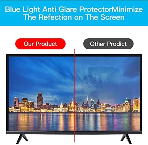 Kelunis TV ekran zaštitnik, 32-75 inčni TV plavi filter Film Film protiv sjaja zamrznuta ploča