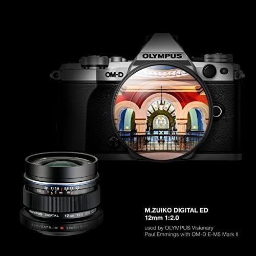Olympus m.zuiko Digital ED 12mm F2.0 crni za Micro Four treći sistem - Međunarodna verzija