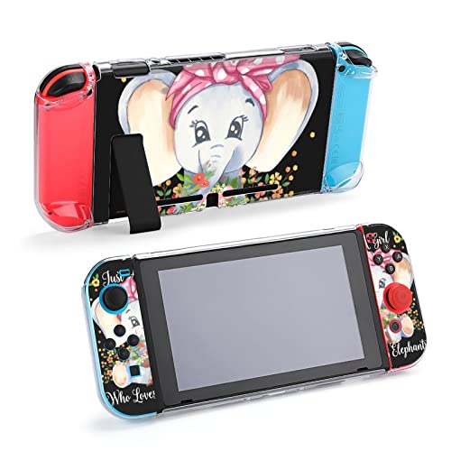 Nonock zaštitni poklopac kućišta za Nintendos Switchs, voli Elephants Switchs Game Console protiv ogrebotina