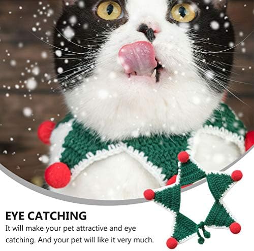 3 kom božićne ovratnike za kućne ljubimce PET šal divni božićni pas Bib Cat Bib Božićni ukrasi