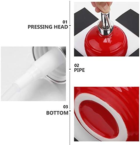 Cabilock Terrarium šampon za ručno pritiskanje tečnosti 1pc Press boca stiska pumpa Raspršivača keramičke losione Pakiranje boca šampon Press flatter losion Dispenser FOAM raspršivač