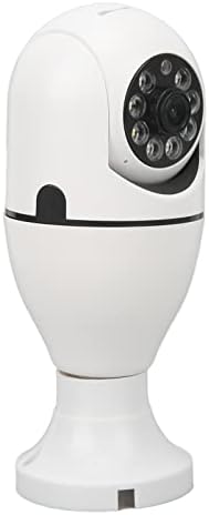 Shyekyo Sigurnosna kamera za žarulju, Podrška za otkrivanje pokreta Glasovna poziva infracrvena WiFi sigurnosna kamera E27 univerzalno sučelje za dom