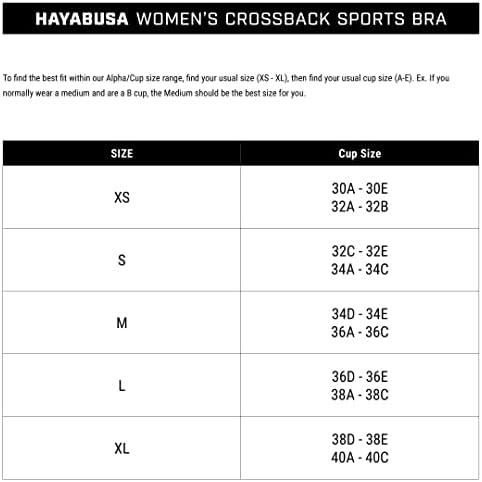 Hayabusa Women Crossback Sports Bra