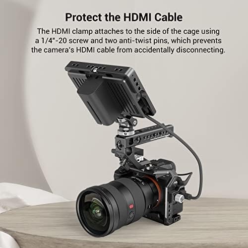 SMALLRIG komplet za kavez kamere glavni komplet za Sony Alpha 7s III / A7S III / A7S3 sa stezaljkom za HDMI