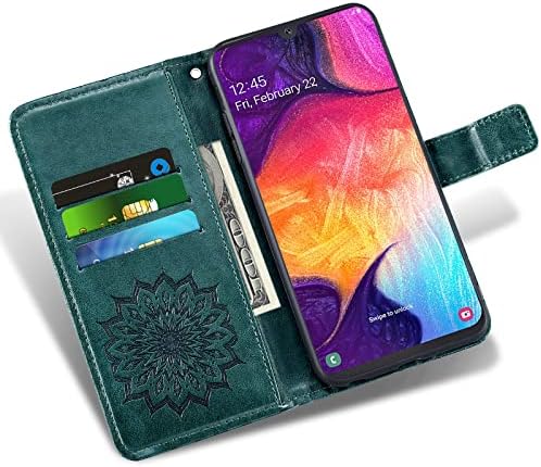 Futrola za telefon Samsung Galaxy A50 novčanik sa kaljenim staklom Zaštita ekrana kožna magnetna Flip Cover
