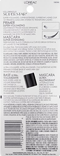 L'oreal Paris Cosmetics Voluminozna Superstar Periva Maskara, Najcrnja Crna, 1 Cijev