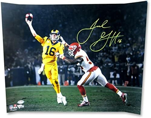 Jared Goff potpisao je autogramirano 16x20 FOTO Los Angeles Rams vs. Chiefs fanatics - autogramene NFL fotografije
