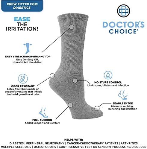 Doktorski izbor ženske čarape za posade, veličina cipela 4-10, čarapa veličine 9-11
