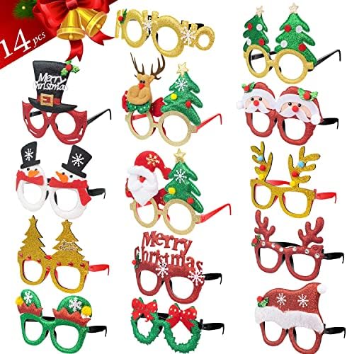 Božićne naočare ukrasi za zabavu, 14 kom.