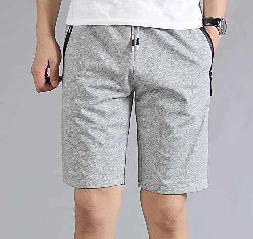 Ležerne kratke hlače za velike dječake ljetne pamučne hlače s elastičnim strukom za plažu s džepovima sa patentnim zatvaračem