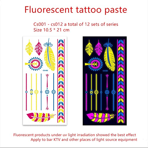 Tattoo Paste 120 vodootporna fluorescentna tetovaža ličnost protiv ruke na struku