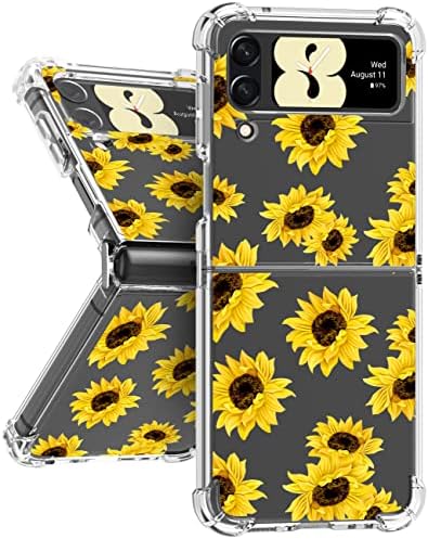 Buleens suncokret za Samsung Galaxy Z Flip 3 5G Case Art estetski cvijet cvjetni Telefon slučajevi