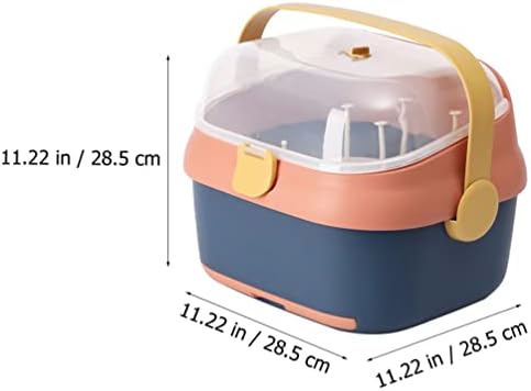 HEMOTON FACEFeeding boca za sušenje dječjeg sušenja Kontrola kutija za odlaganje za njegu Organizator kutije
