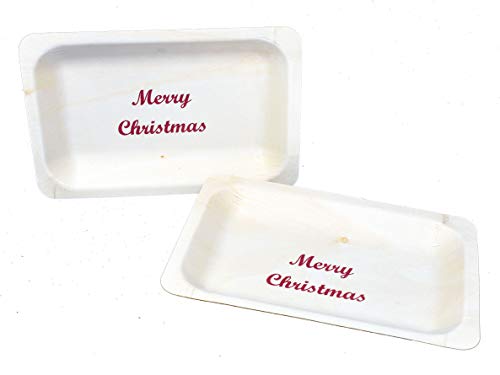 Perfect Stix 7 jednokratne drvene ploče sa sretnim božićnim otiskom - pakovanje od 25ct, sretne božićne ploče