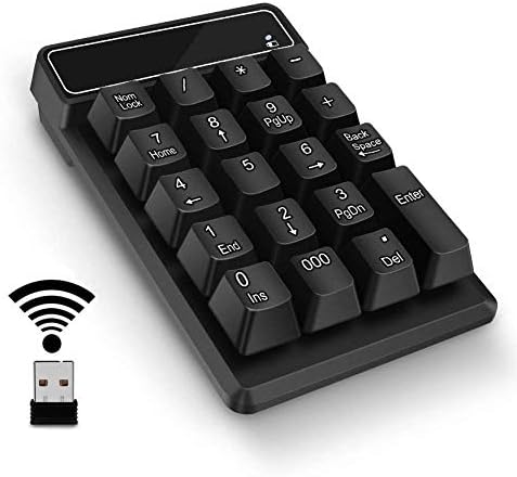 Numerička tastatura sa brojevima, prenosivi Mini USB 2.4 GHz 19 tastera za Finansijsko računovodstvo