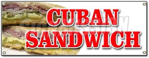 Kubanski sendvič baner 36 x 96 teški 13 oz vinilnih banera sa sinogima