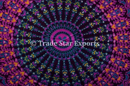 Trade Star Izvozi Veliku Presvlaku Za Pse Mandala, Četvrtastu Posteljinu Za Kućne Ljubimce, Indijski Podni Jastuk, Ukrasne Otomanske Navlake