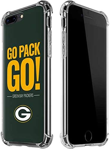 Skinit Clear futrola za telefon kompatibilna sa iPhoneom 7/8 Plus-zvanično licencirani NFL Green Bay Packers