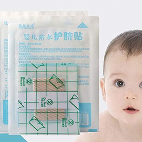NUOBESTY 20kom naljepnice za pupke za bebe vodootporne naljepnice za trbuh za dojenčad prozračne naljepnice
