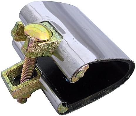 Lasco 13-1298 Stezaljka za popravak od nehrđajućeg čelika sa jednim vijkom, 3-inčni, x 3/8 inčni
