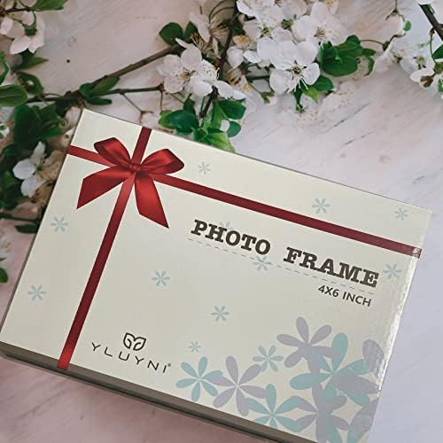 YLU YNI MATE GODING pokloni za mamu od kćeri / sina, braon Wood Frame za slike za 4x6 fotografiju,