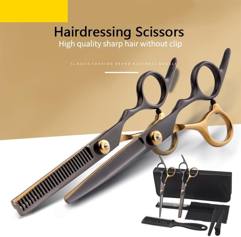 Fulannes makaze za kosu Frizerski rezanje Tracking Barber makaze Set za rezanje kose Škare za kosu Kućna upotreba za muškarce