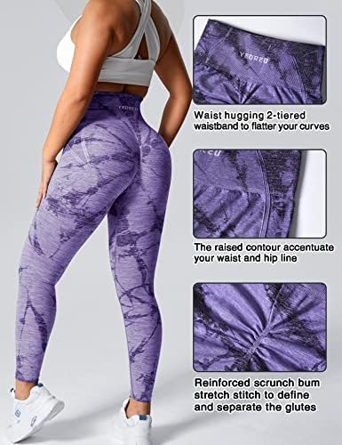 Yeoreo Žene Dora Classical Scrveunch Workhing Shope High Struice Podizanje teretana Yoga bešavne kompresijske hlače