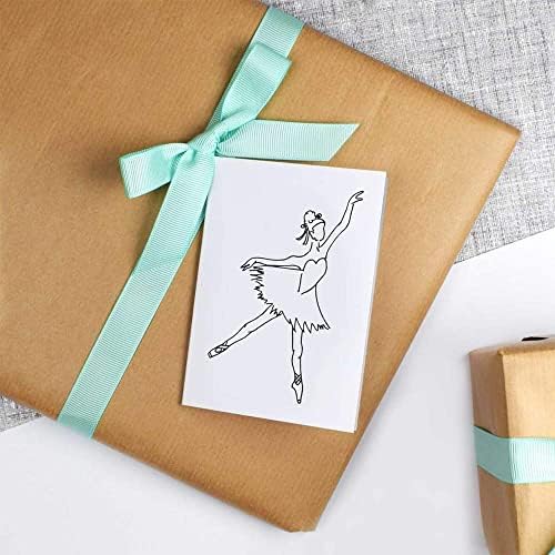 4 x 'lijepa balerina' poklon Oznake / Oznake