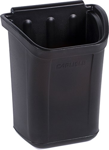 Carlisle Foodservice Proizvodi CC11TH03 Kanta za smeće za kategorije košarice, 7 gal kapaciteta, 22 Visina, 18 širina, 12.25 Dužina, polietilen, crna