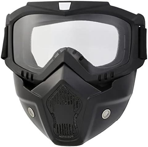 Airsoft maska za cijelo lice s HD naočalama Skeleton Paintball maska za Noć vještica Cosplay paintball