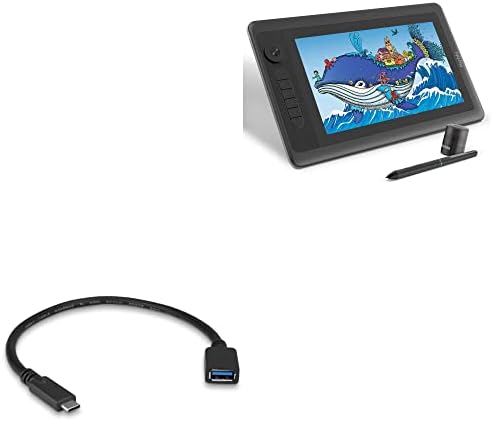 Boxwave Cable kompatibilan sa Parblo Coast 12 Pro - USB adapter za proširenje, dodajte USB Connected